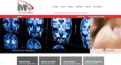 Desktop Screenshot of imaimagens.com.br